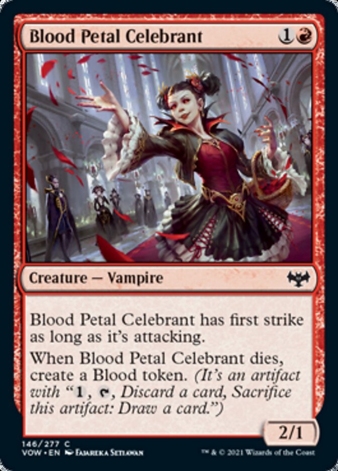 Blood Petal Celebrant (VOW-146) - Innistrad: Crimson Vow [Common]