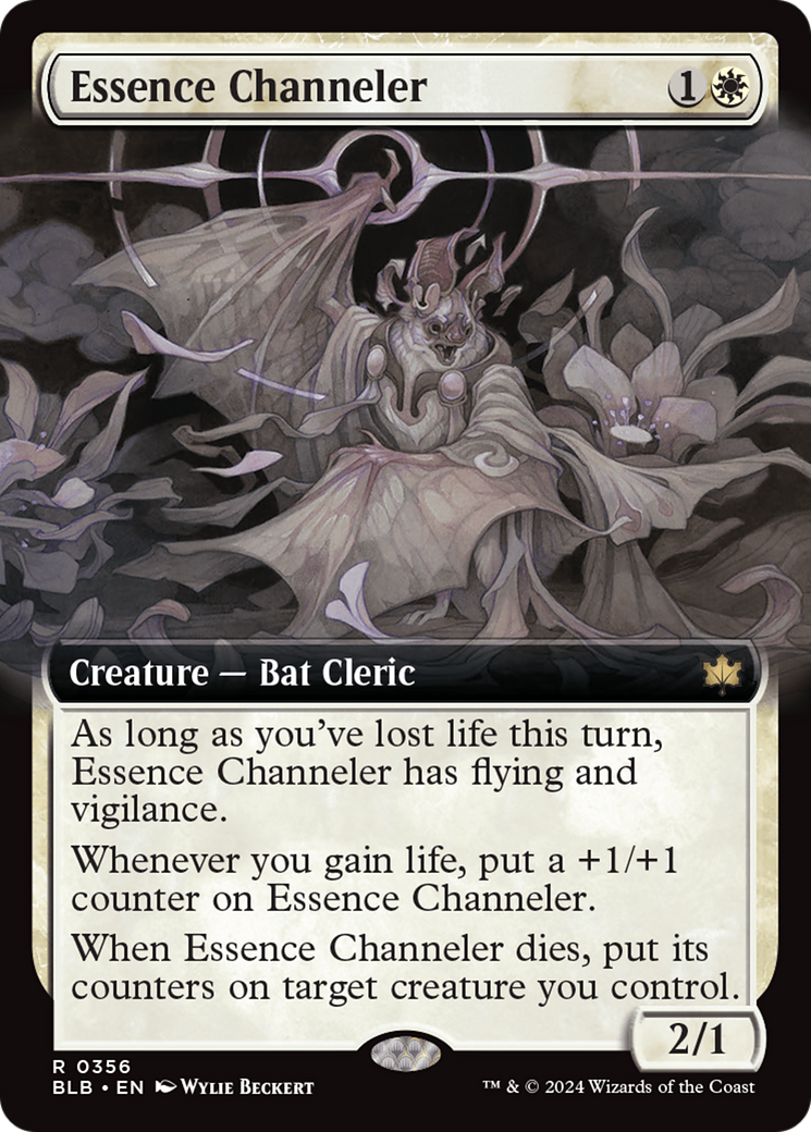 Essence Channeler (BLB-356) - Bloomburrow: (Extended Art) Foil [Rare]