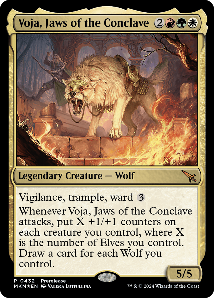 Voja, Jaws of the Conclave (MKM-432) - Murders at Karlov Manor Foil [Mythic]