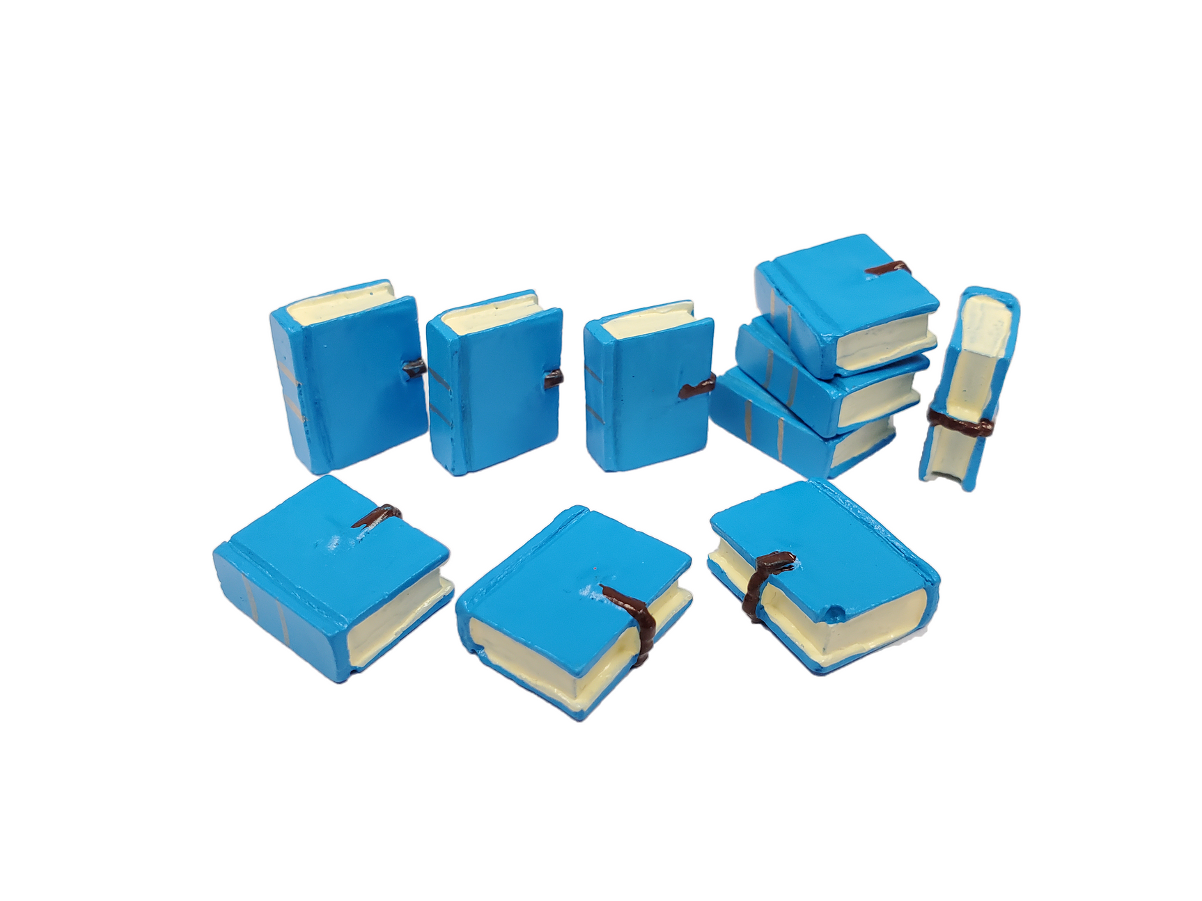 Top Shelf Gamer - Book/Journal Tokens - Blue (Set of 10)