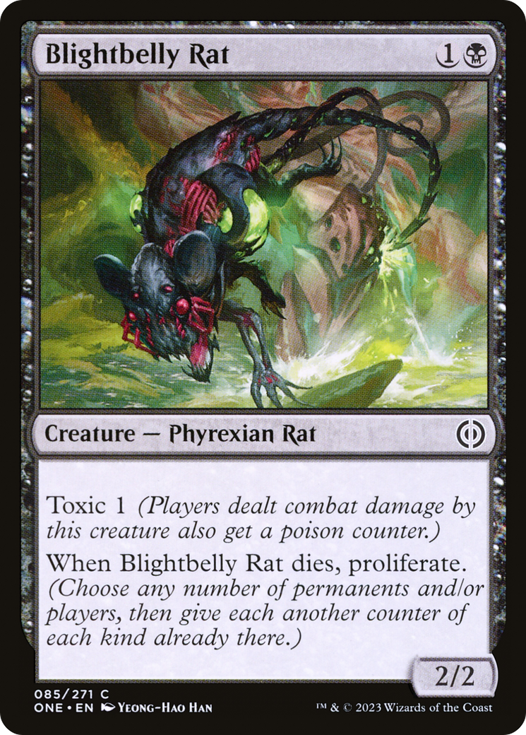 Blightbelly Rat (ONE-085) - Phyrexia: All Will Be One [Common]