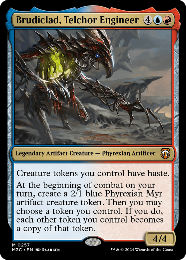 Brudiclad, Telchor Engineer (M3C-257) - Modern Horizons 3 Commander Foil [Mythic]