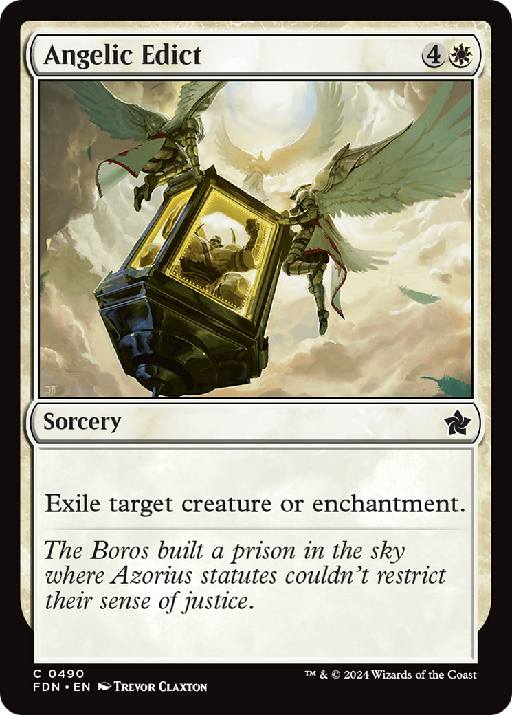 Angelic Edict (FDN-490) - Foundations [Common]