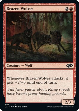 Brazen Wolves (J22-507) - Jumpstart 2022 [Common]