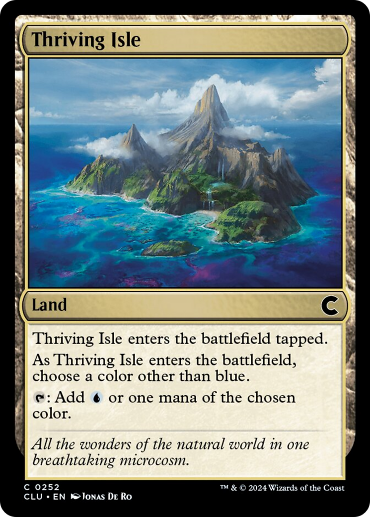 Thriving Isle (CLU-252) - Ravnica: Clue Edition [Common]