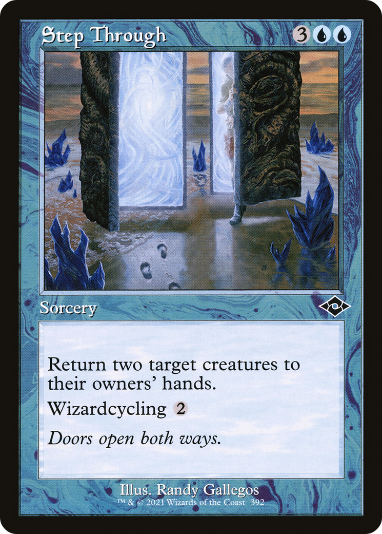 Step Through (MH2-392) - Modern Horizons 2 Foil [Common] Retro Frame