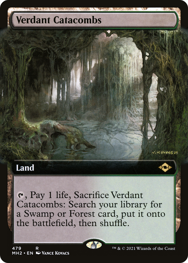 Verdant Catacombs (MH2-479) - Modern Horizons 2: (Extended Art) [Rare]