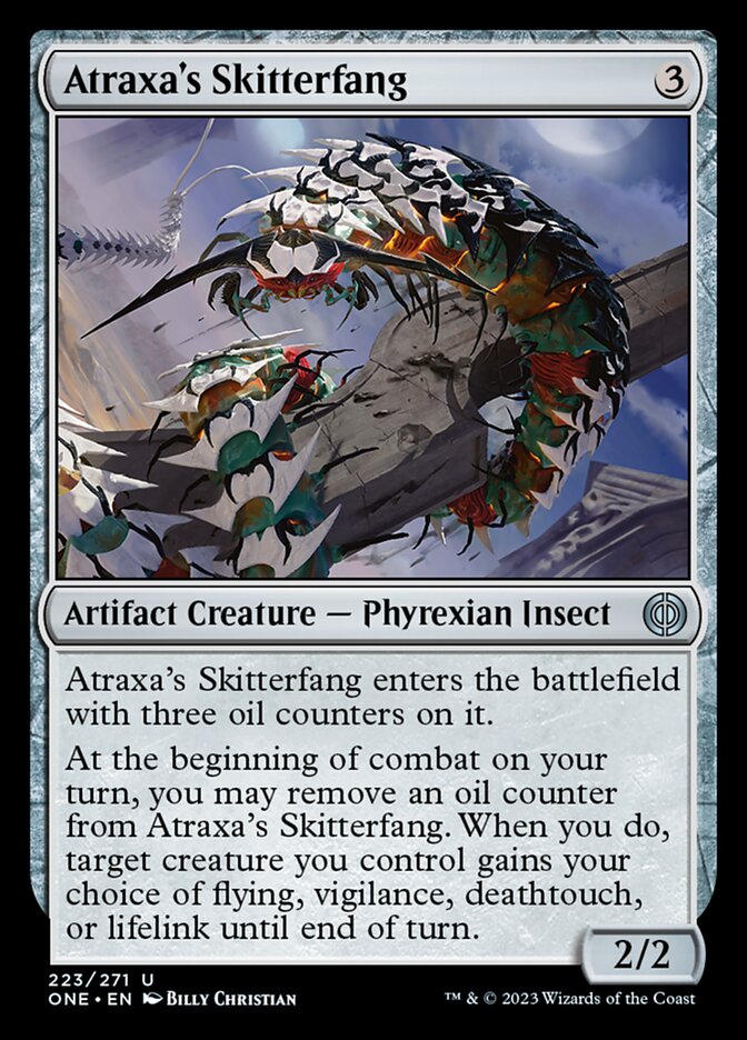 Atraxa's Skitterfang (ONE-223) - Phyrexia: All Will Be One [Uncommon]