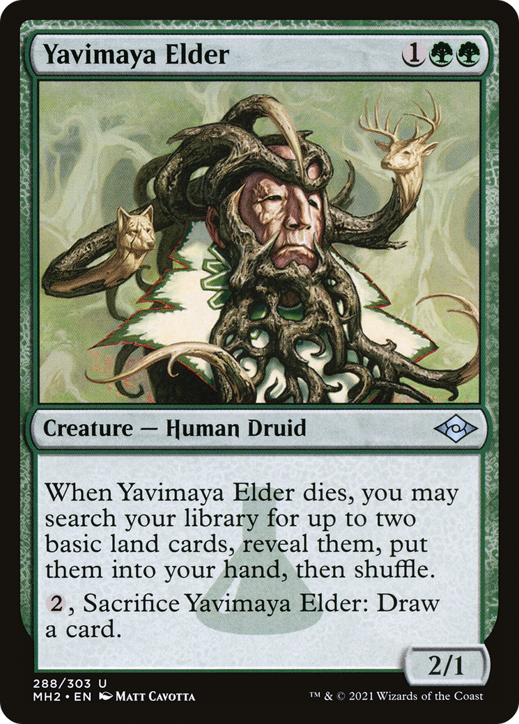 Yavimaya Elder (MH2-288) - Modern Horizons 2 [Uncommon]