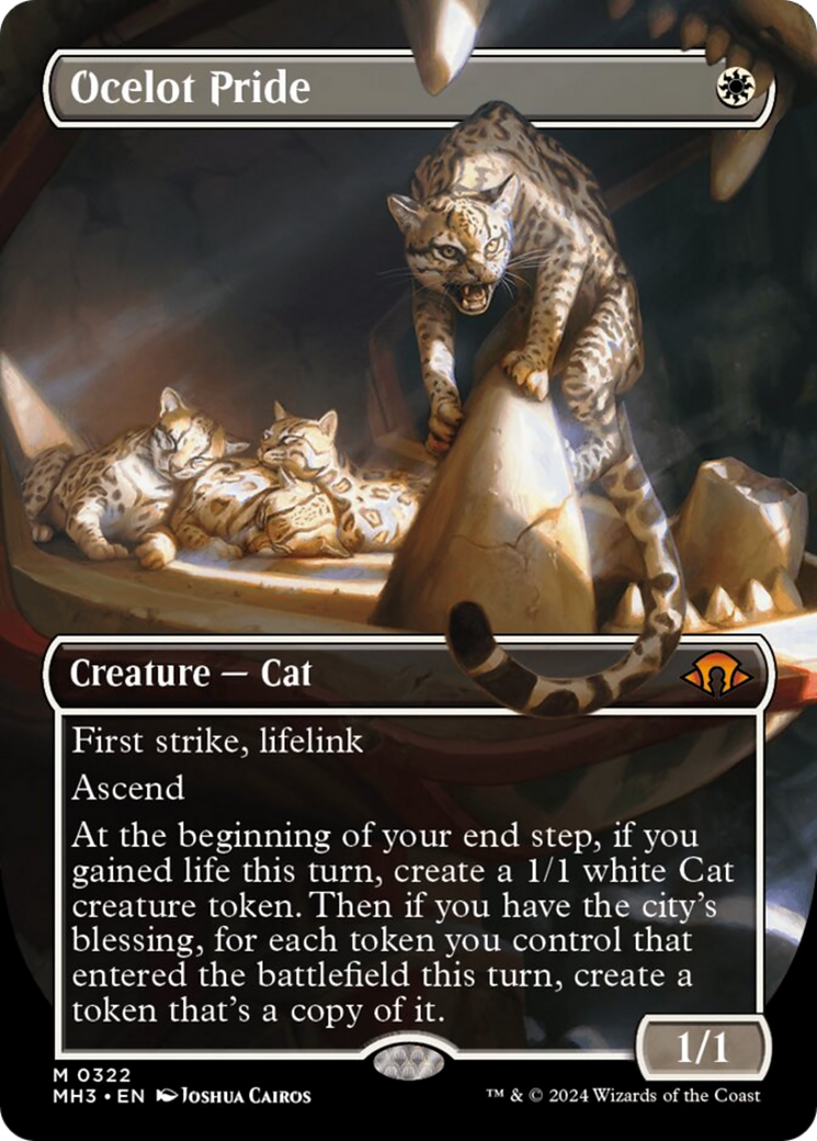 Ocelot Pride (MH3-322) - Modern Horizons 3 (Borderless) [Mythic]