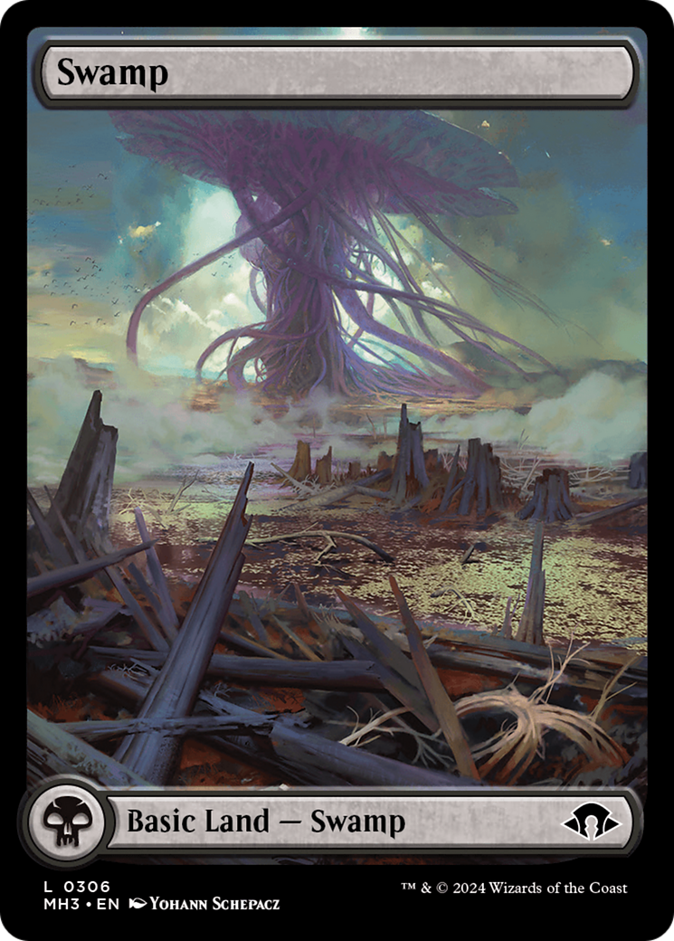 Swamp (MH3-306) - Modern Horizons 3 [Common]