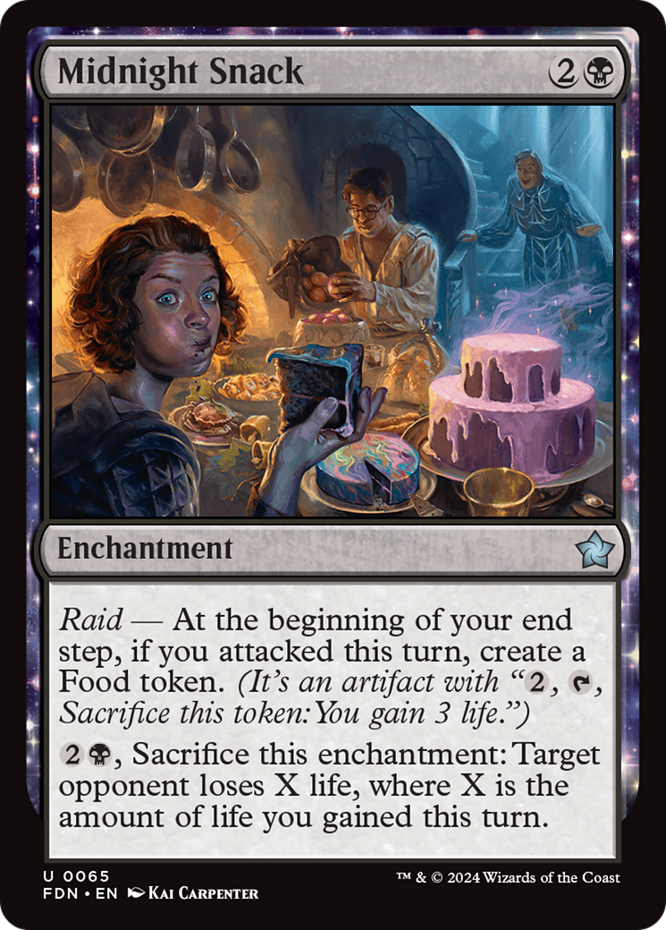 Midnight Snack (FDN-065) - Foundations Foil [Uncommon]