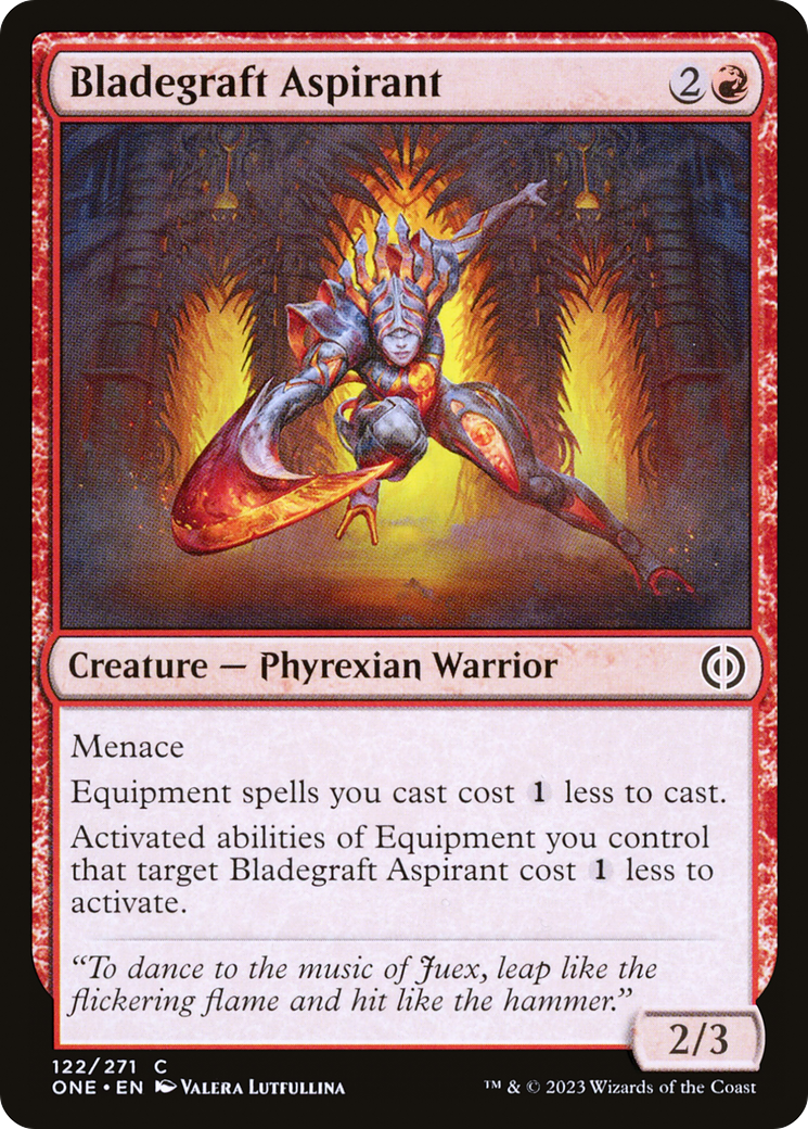 Bladegraft Aspirant (ONE-122) - Phyrexia: All Will Be One [Common]