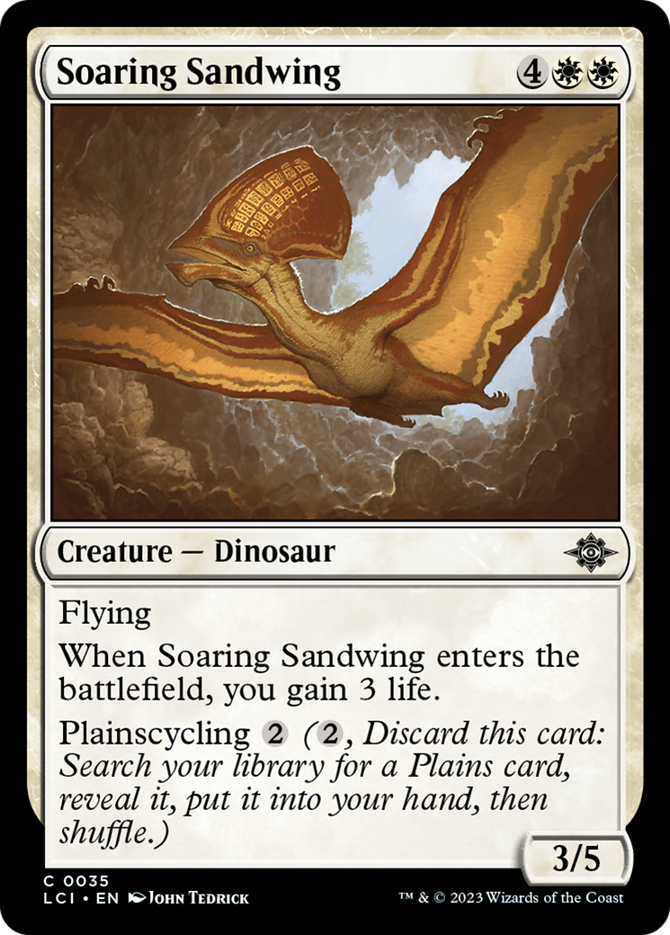 Soaring Sandwing (LCI-035) - The Lost Caverns of Ixalan [Common]