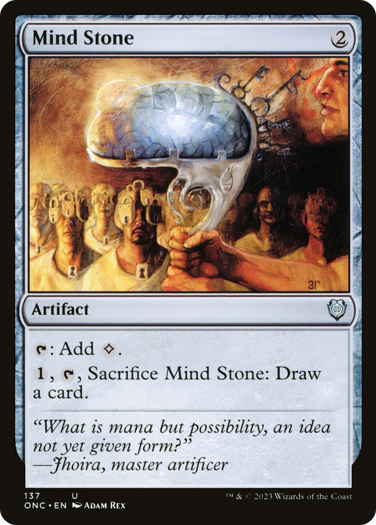 Mind Stone (ONC-137) - Phyrexia: All Will Be One Commander [Uncommon]