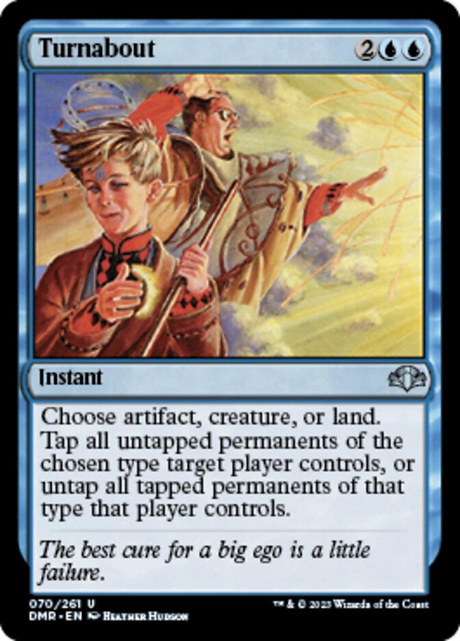 Turnabout (DMR-070) - Dominaria Remastered [Uncommon]