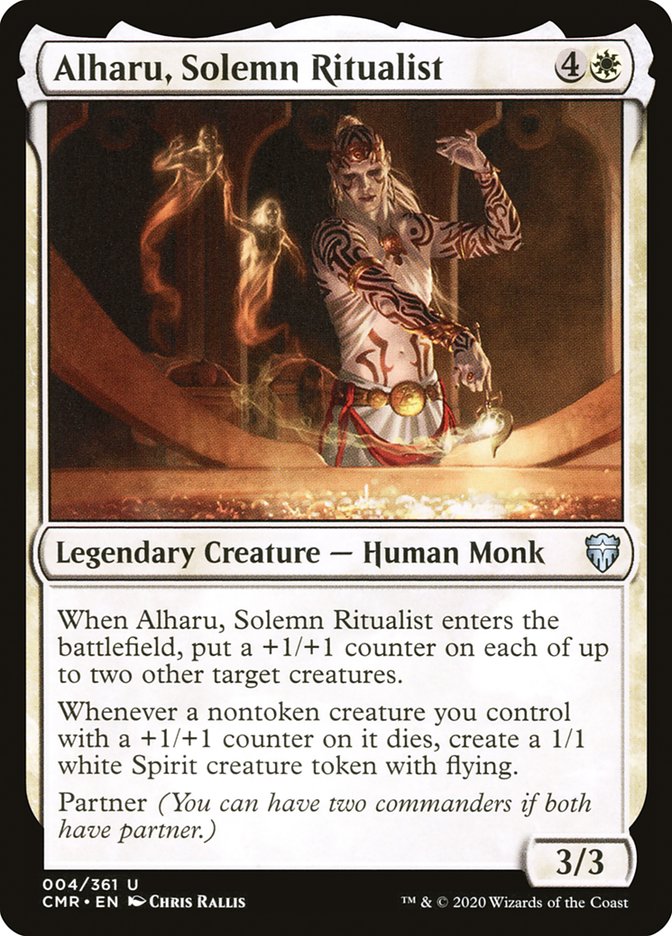 Alharu, Solemn Ritualist (CMR-004) - Commander Legends [Uncommon]