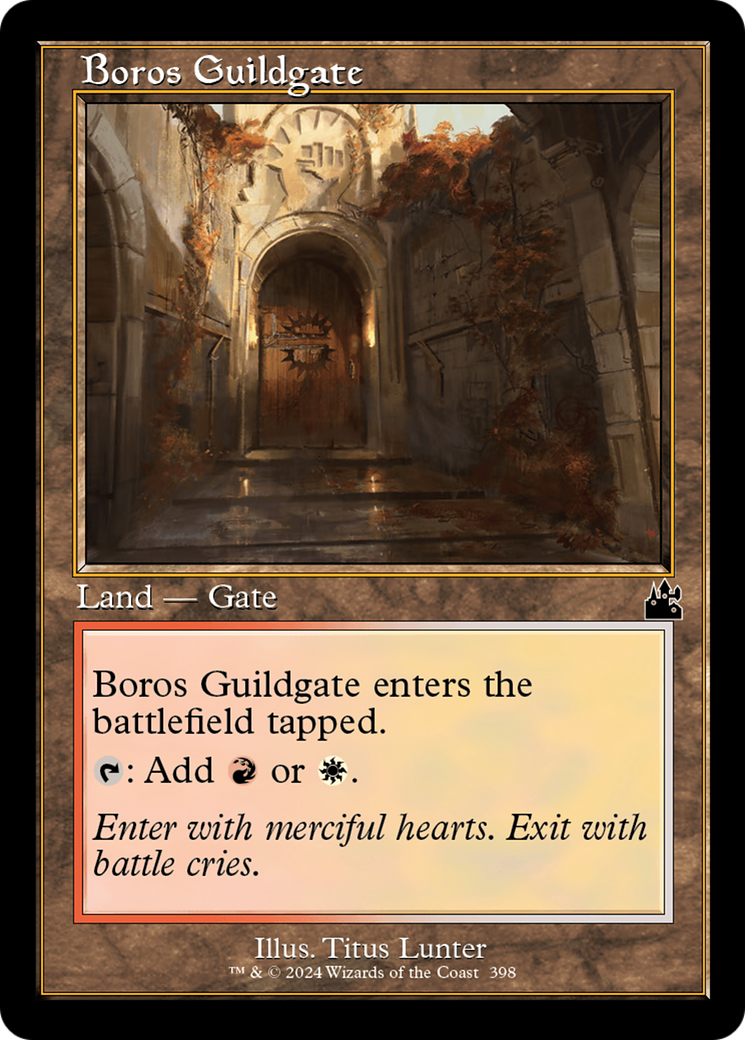 Boros Guildgate (RVR-398) - Ravnica Remastered [Common]