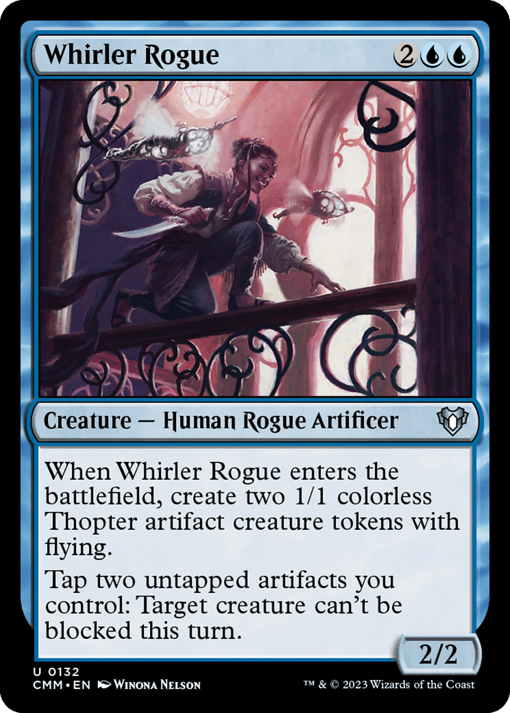 Whirler Rogue (CMM-132) - Commander Masters [Uncommon]