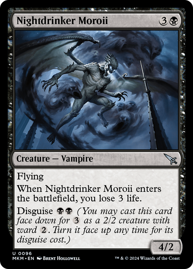 Nightdrinker Moroii (MKM-096) - Murders at Karlov Manor [Uncommon]