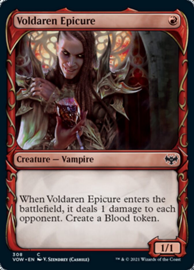 Voldaren Epicure (VOW-308) - Innistrad: Crimson Vow: (Showcase) [Common]