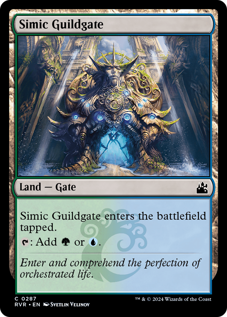 Simic Guildgate (RVR-287) - Ravnica Remastered [Common]