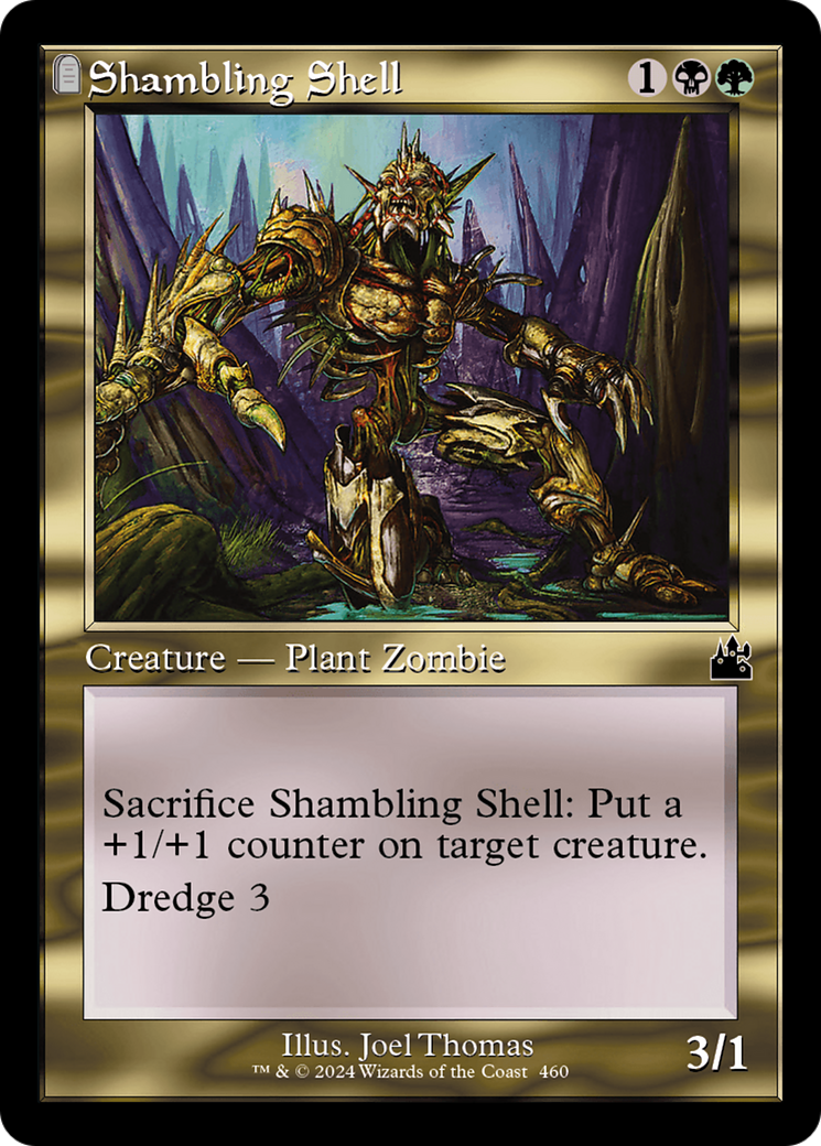 Shambling Shell (RVR-460) - Ravnica Remastered: (tombstone) [Common]