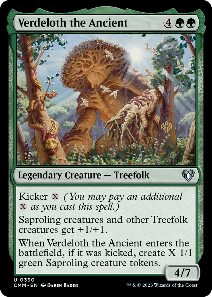 Verdeloth the Ancient (CMM-330) - Commander Masters [Uncommon]