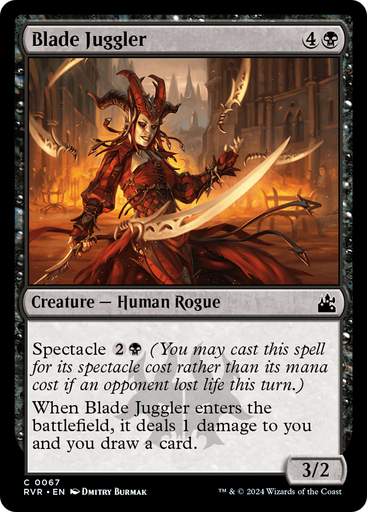 Blade Juggler (RVR-067) - Ravnica Remastered [Common]