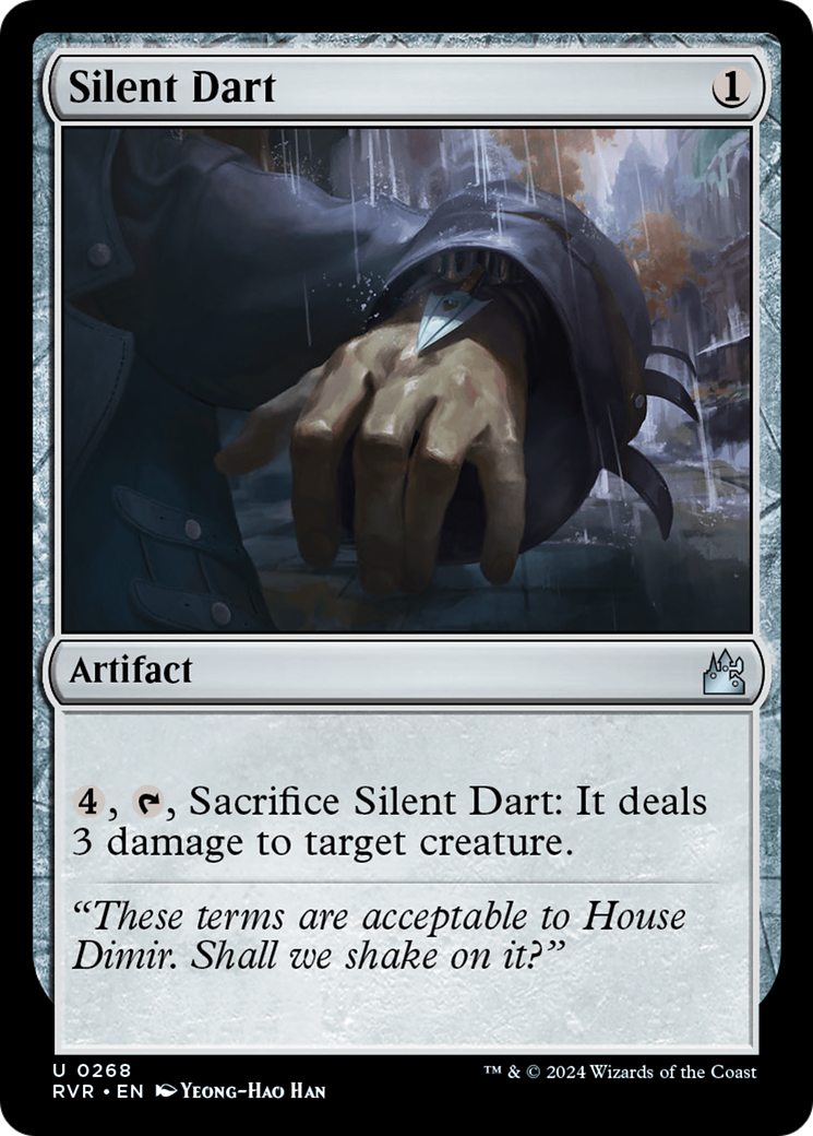 Silent Dart (RVR-268) - Ravnica Remastered [Uncommon]