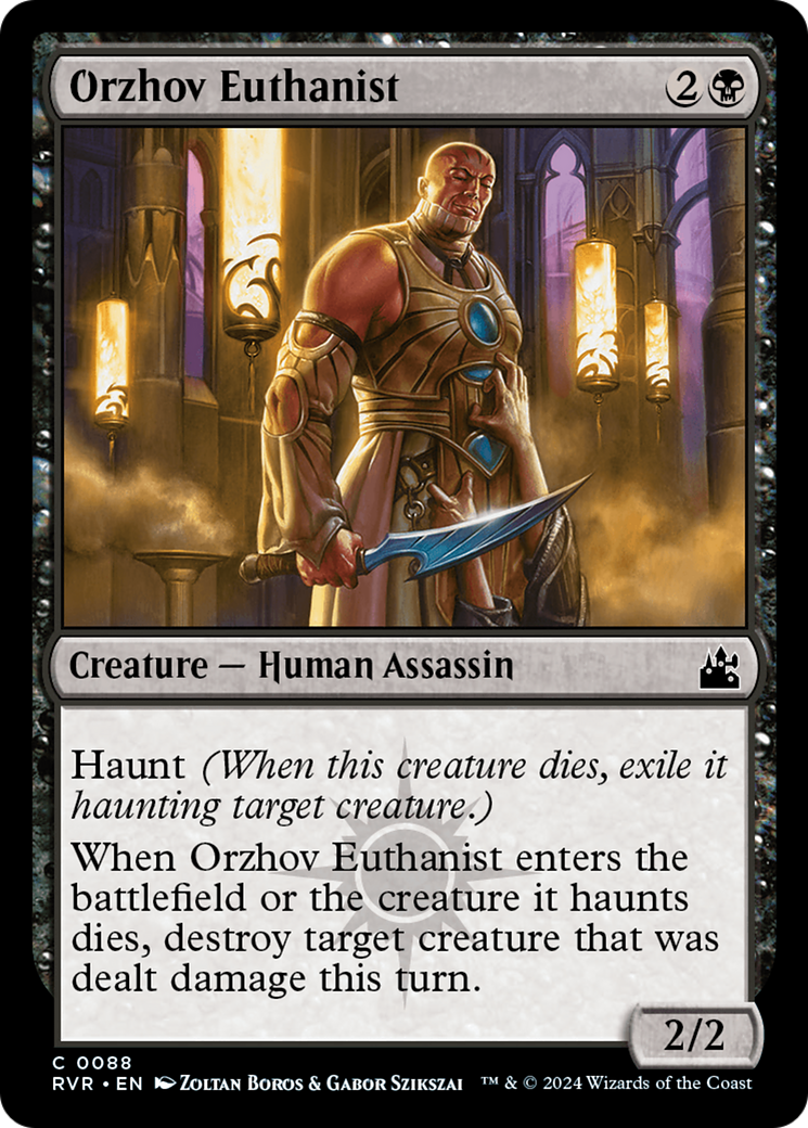 Orzhov Euthanist (RVR-088) - Ravnica Remastered [Common]