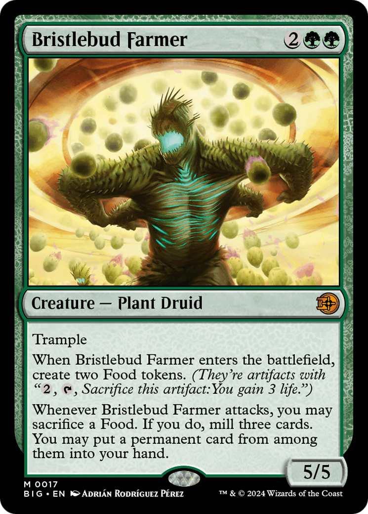 Bristlebud Farmer (BIG-017) - The Big Score Foil [Mythic]