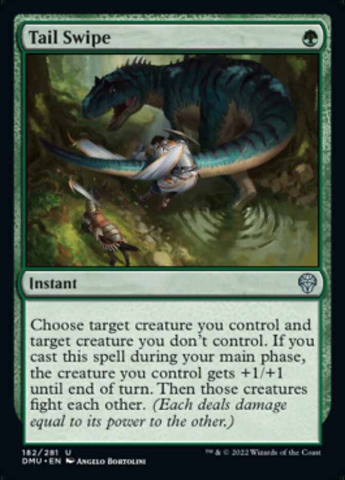 Tail Swipe (DMU-182) - Dominaria United [Uncommon]