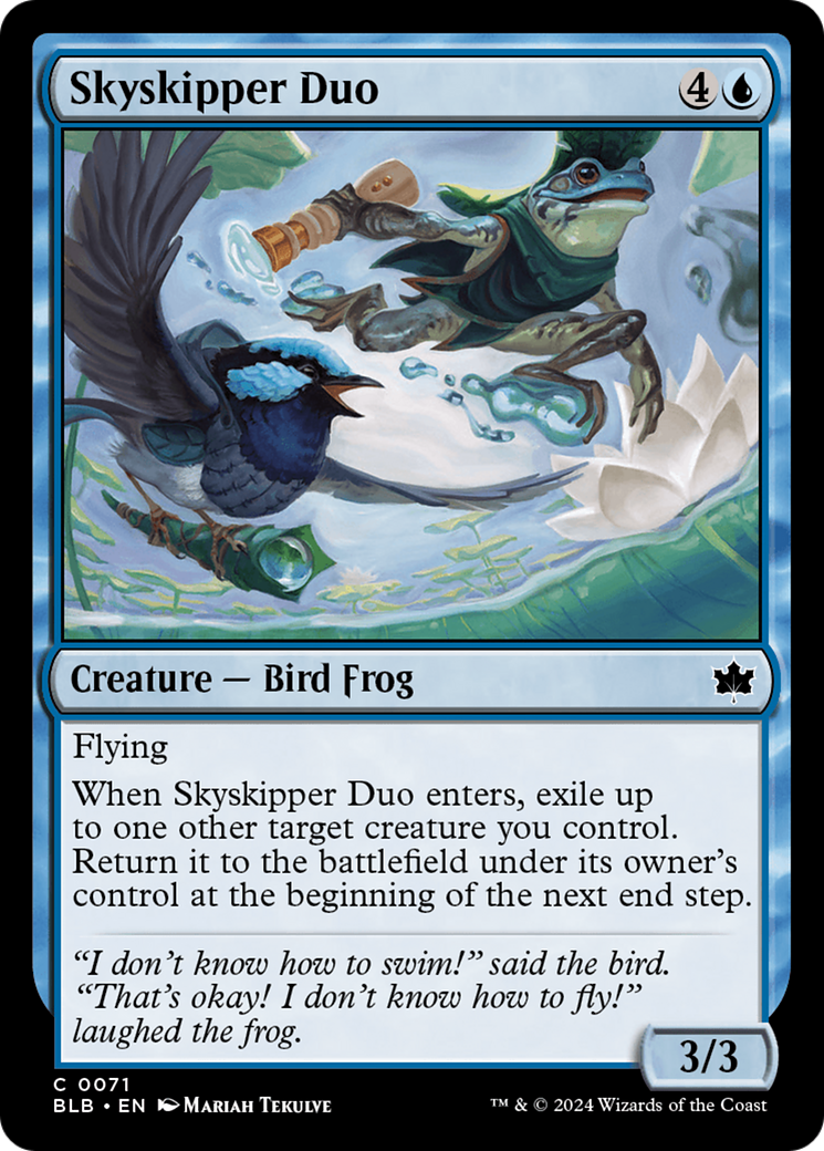 Skyskipper Duo (BLB-071) - Bloomburrow Foil [Common]