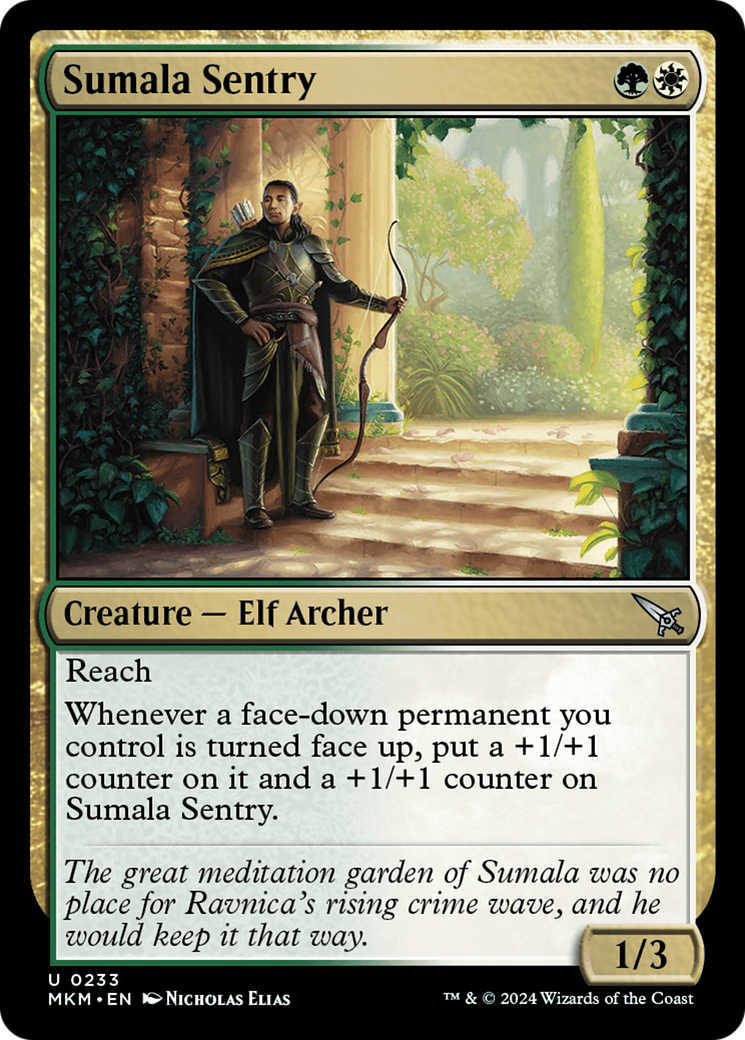 Sumala Sentry (MKM-233) - Murders at Karlov Manor [Uncommon]