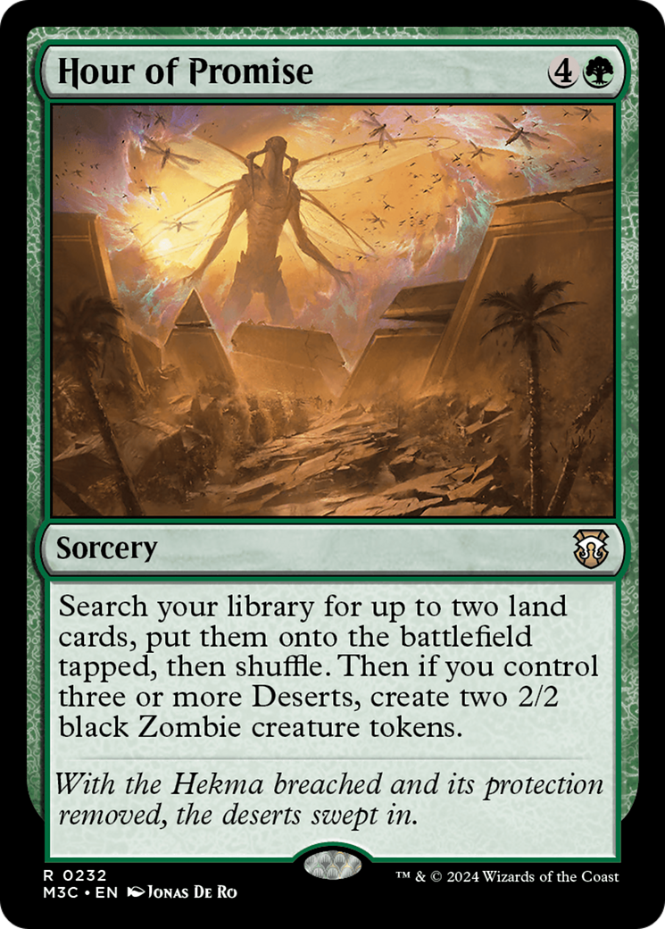 Hour of Promise (M3C-232) - Modern Horizons 3 Commander Foil [Rare]