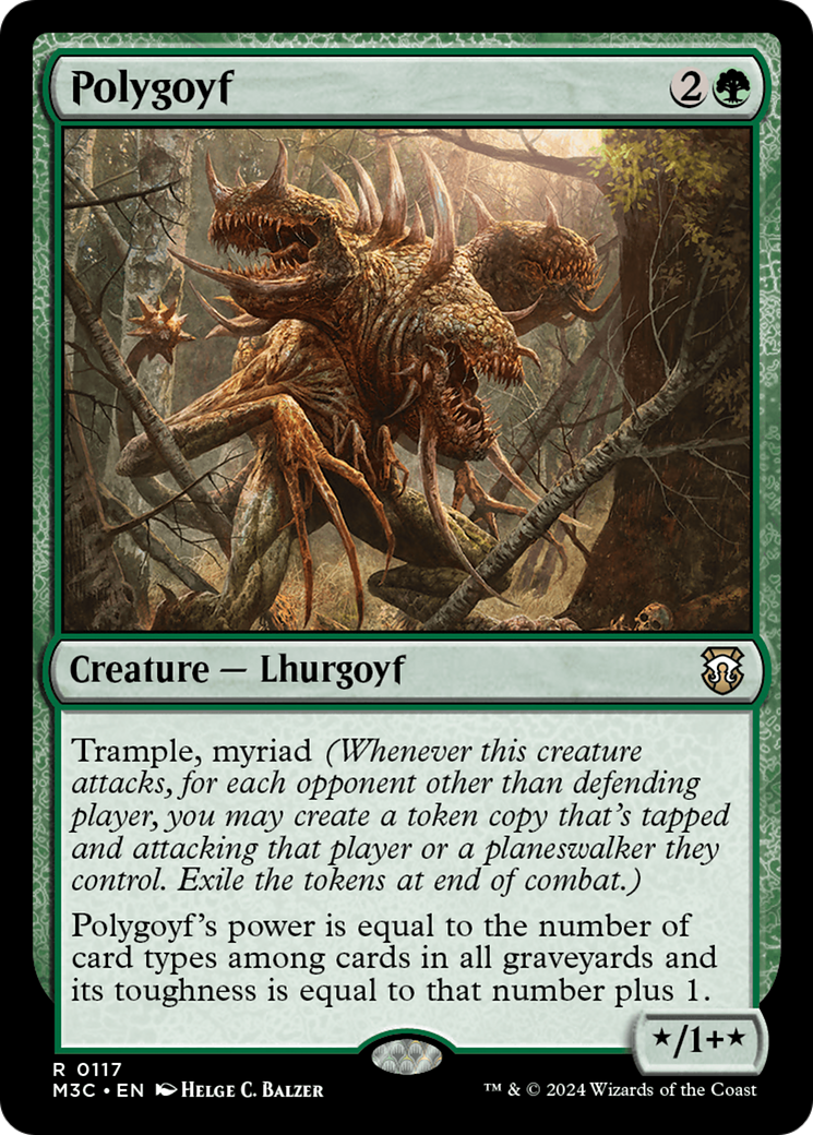 Polygoyf (M3C-117) - Modern Horizons 3 Commander [Rare]