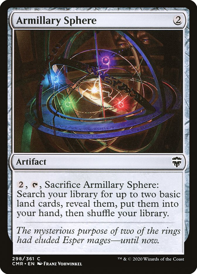 Armillary Sphere (CMR-298) - Commander Legends [Common]