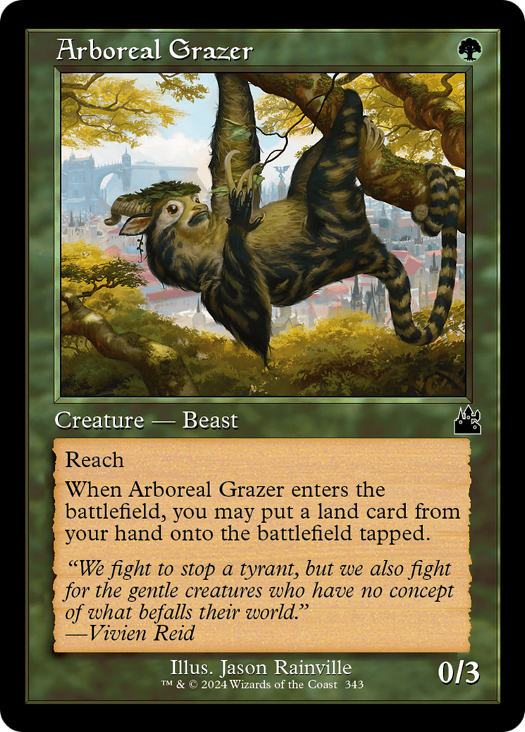 Arboreal Grazer (RVR-343) - Ravnica Remastered [Common]