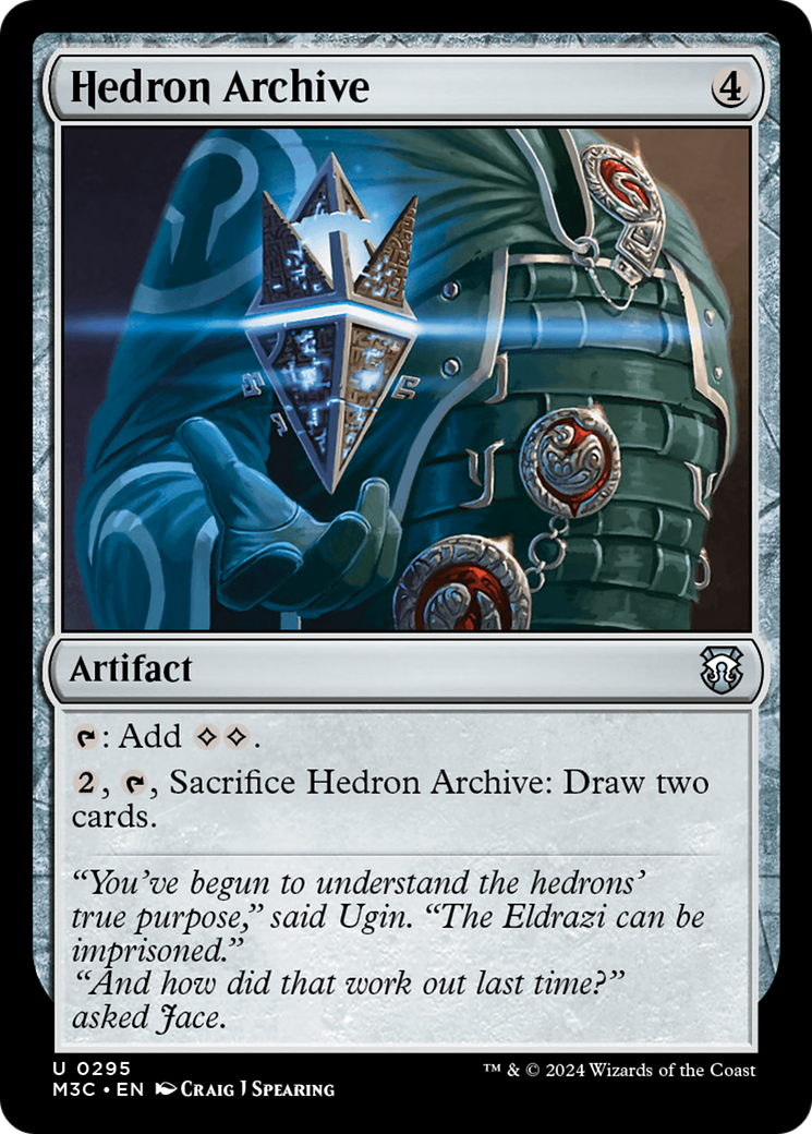 Hedron Archive (M3C-295) - Modern Horizons 3 Commander Foil [Uncommon]