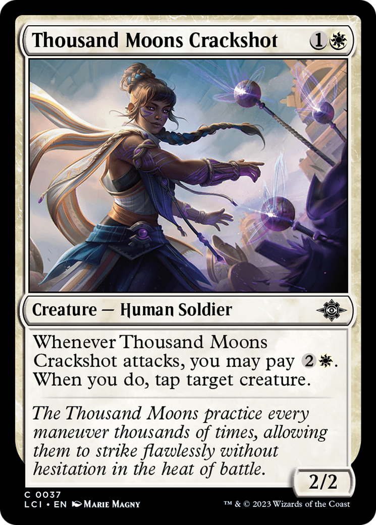 Thousand Moons Crackshot (LCI-037) - The Lost Caverns of Ixalan [Common]