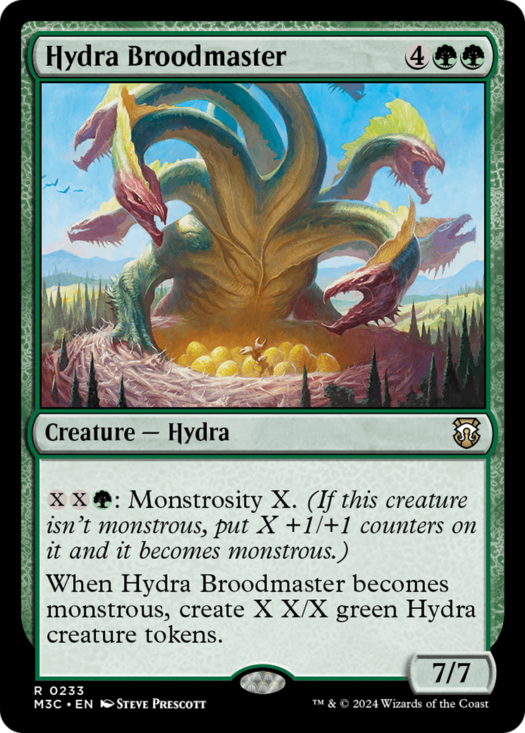 Hydra Broodmaster (M3C-233) - Modern Horizons 3 Commander [Rare]