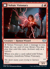 Voltaic Visionary // Volt-Charged Berserker (VOW-183) - Innistrad: Crimson Vow: (Double Faced Transform) [Uncommon]