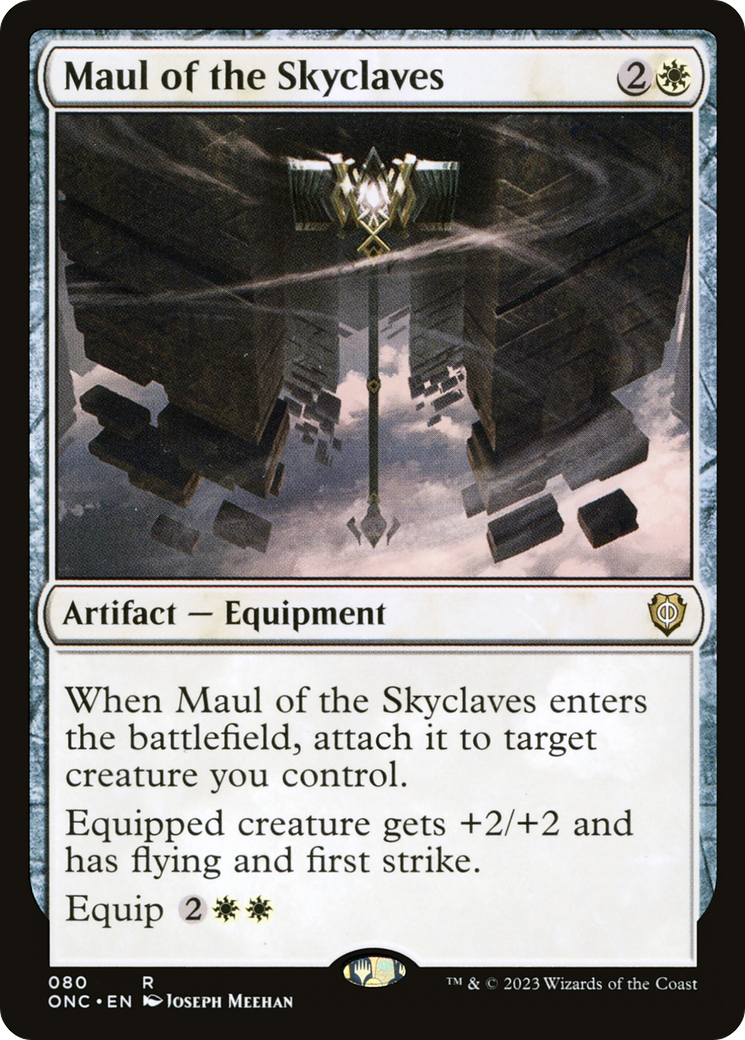 Maul of the Skyclaves (ONC-080) - Phyrexia: All Will Be One Commander [Rare]