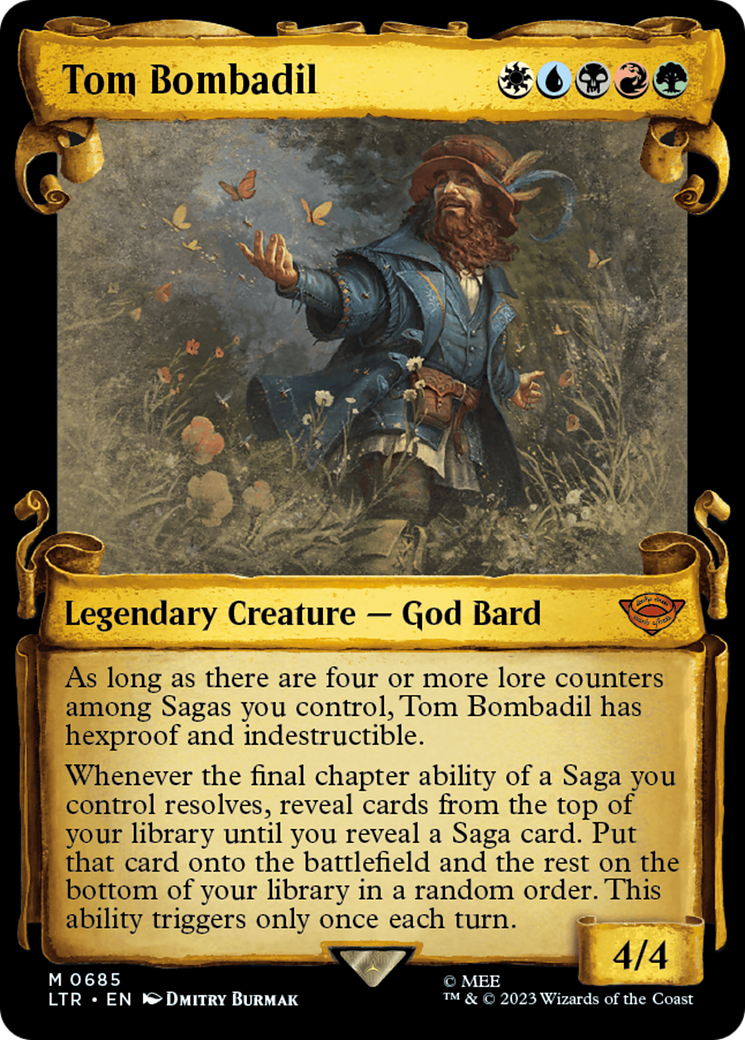 Tom Bombadil (LTR-685) - The Lord of the Rings: Tales of Middle-earth: (Showcase) Scroll [Mythic]