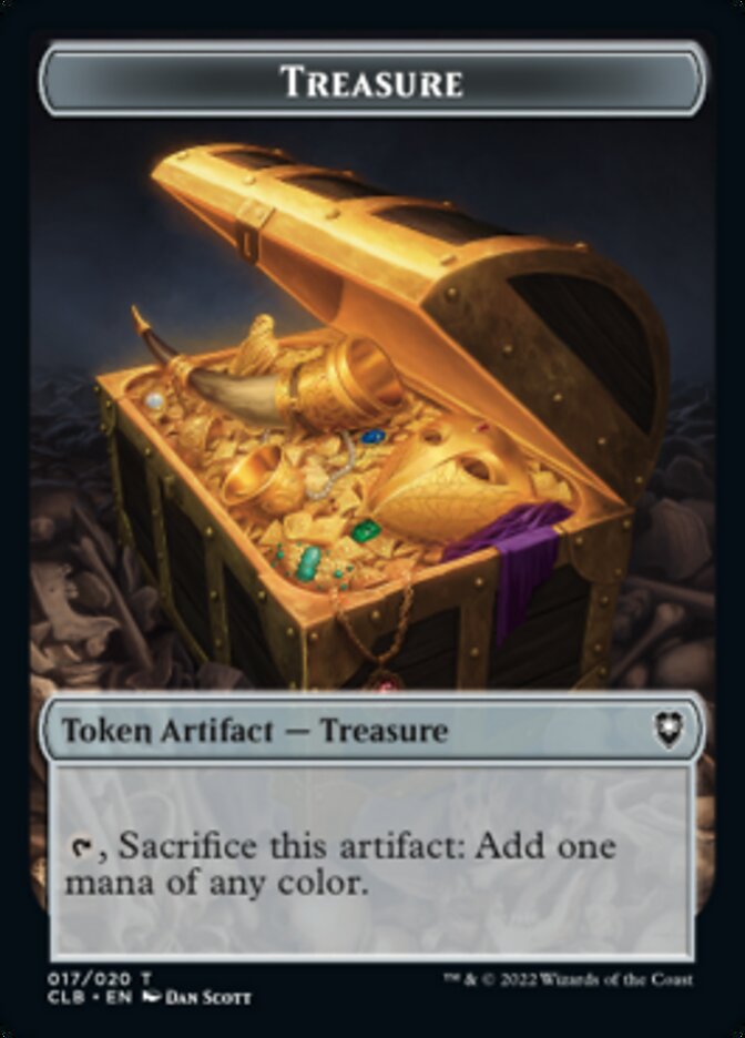 Treasure (TCLB-017) - Battle for Baldur's Gate Tokens [Common]