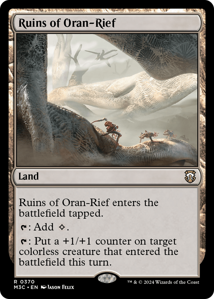 Ruins of Oran-Rief (M3C-370) - Modern Horizons 3 Commander Foil [Rare]