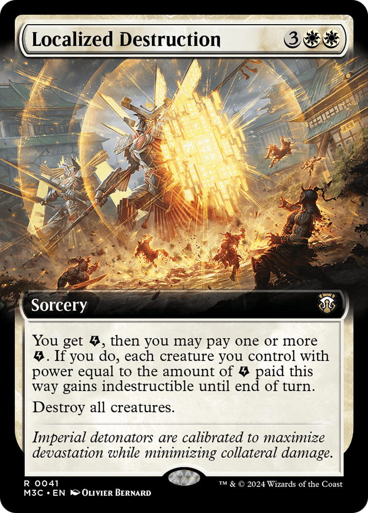 Localized Destruction (M3C-041) - Modern Horizons 3 Commander: (Extended Art) [Rare]