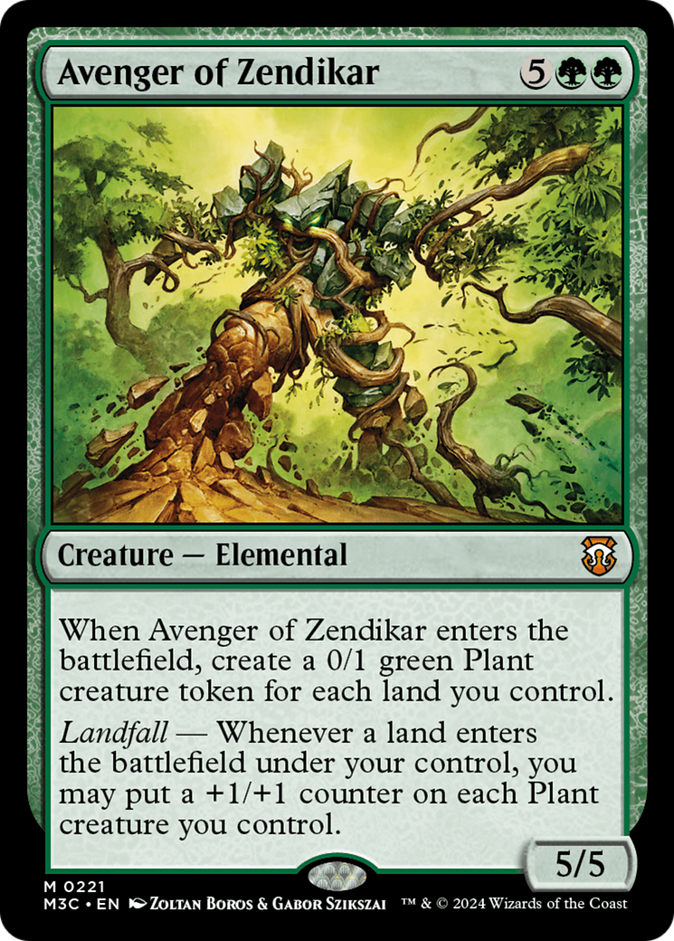 Avenger of Zendikar (M3C-221) - Modern Horizons 3 Commander [Mythic]