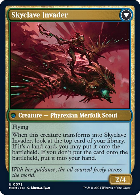 Skyclave Aerialist // Skyclave Invader (MOM-078) - March of the Machine [Uncommon]